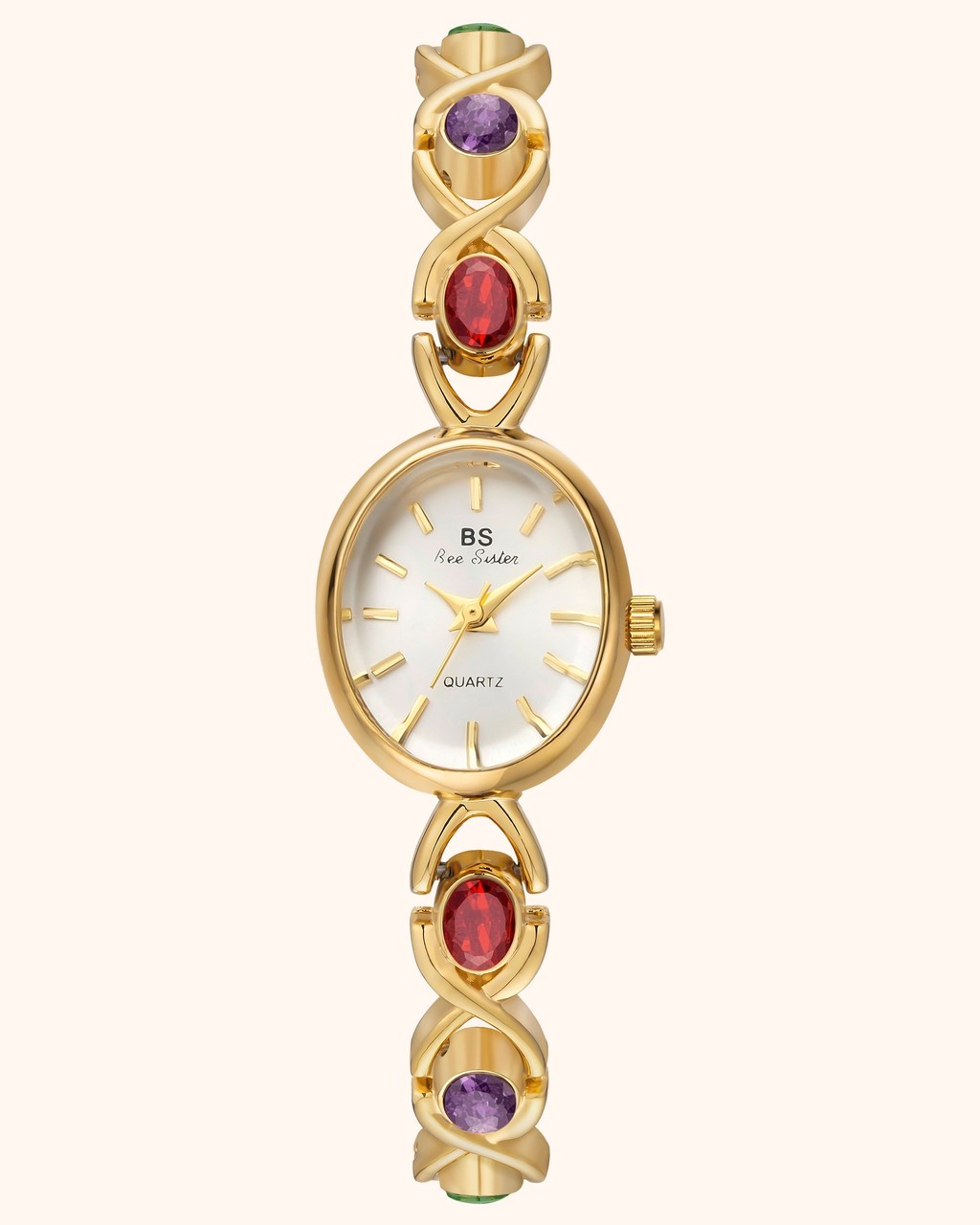 Orologio Gioiello con Pietre Colorate