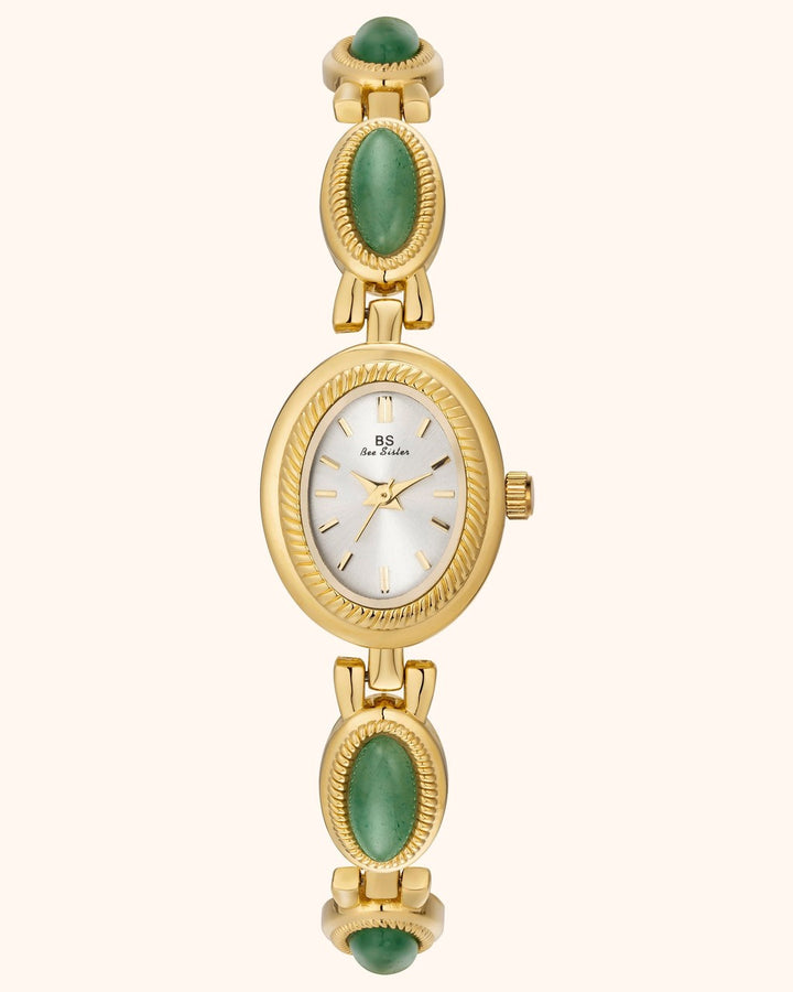 Orologio Gioiello con Pietre Verdi