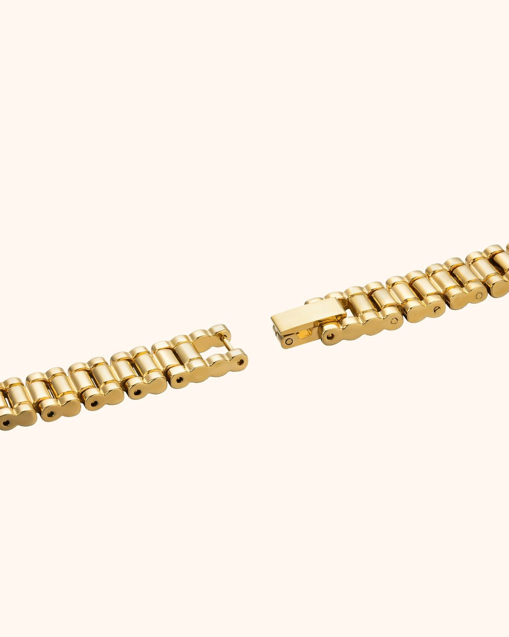 Orologio Gioiello Dorato Rettangolare