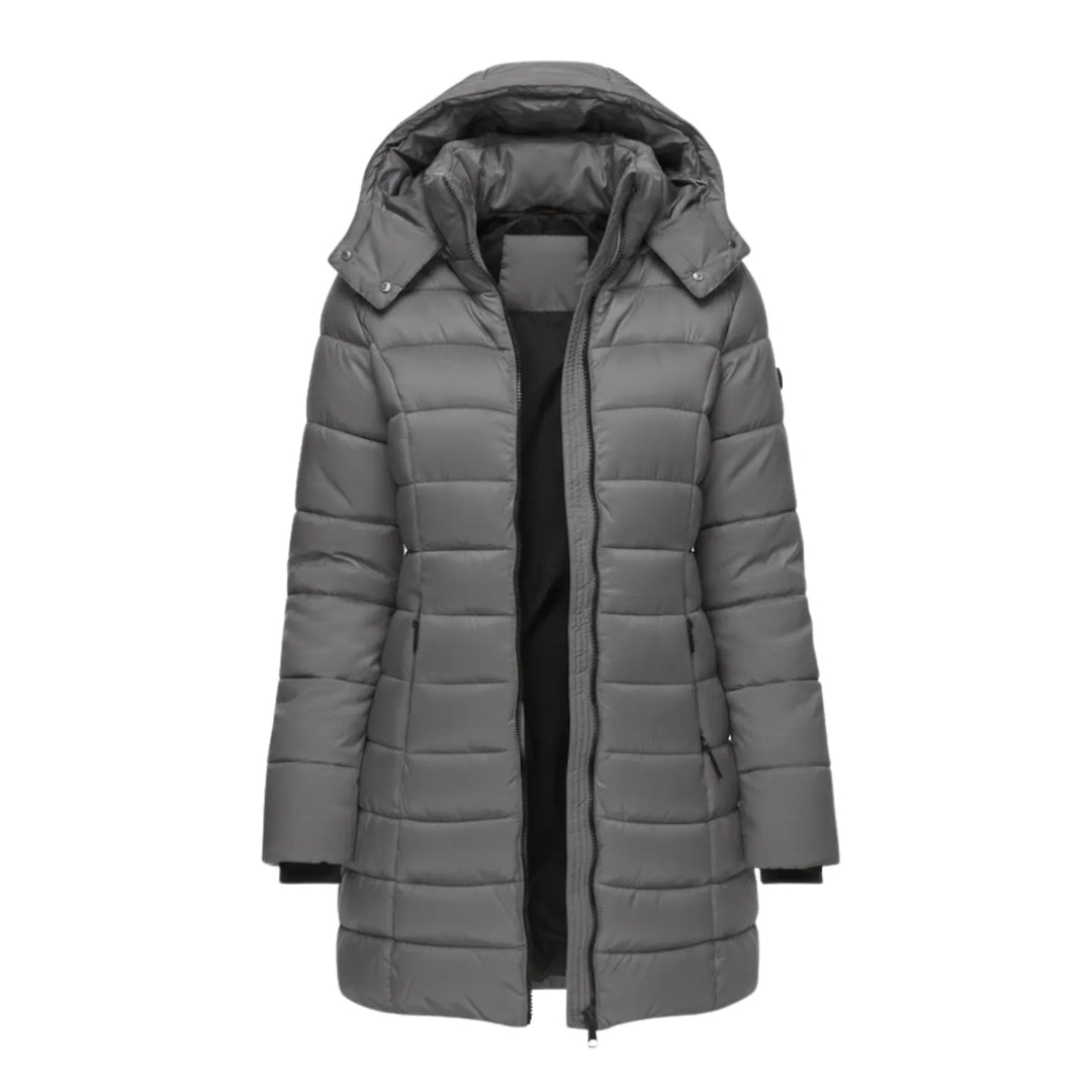 Cappotto Trapuntato Leggermente Avvitato