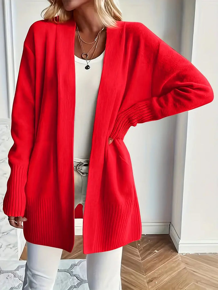 Cardigan Aperto con Tasche