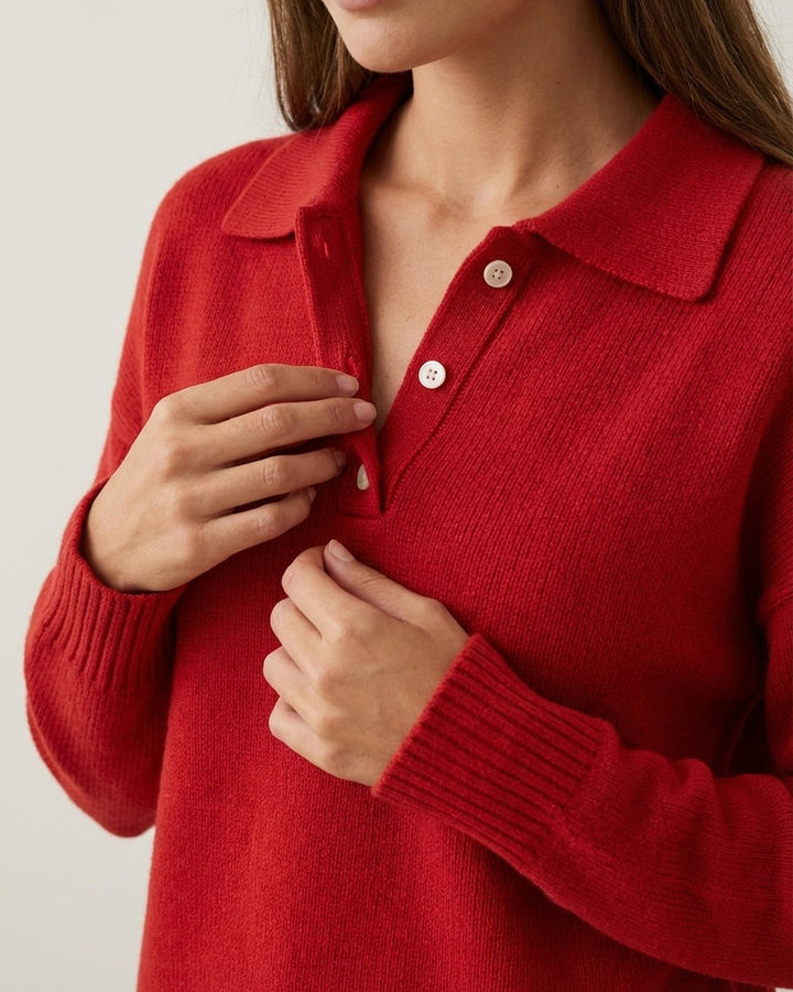 Maglione con Colletto a Polo