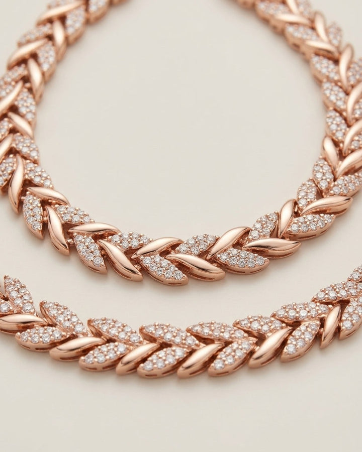 Parure Luminosa a Spiga