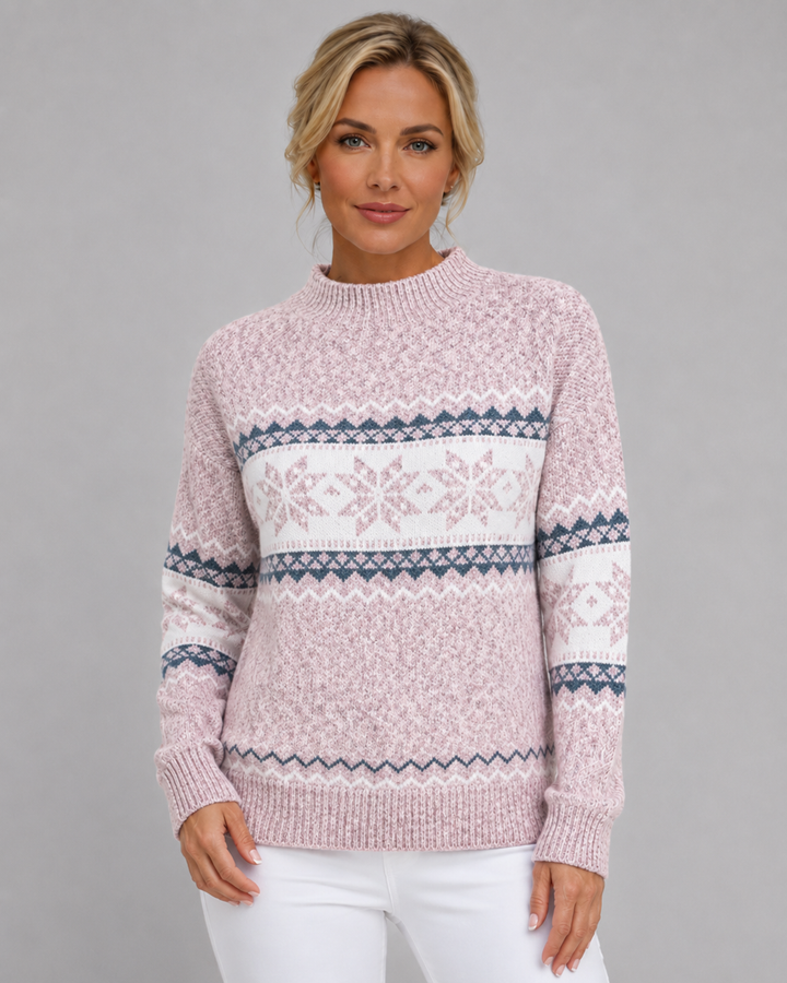 Maglione con Motivo Invernale