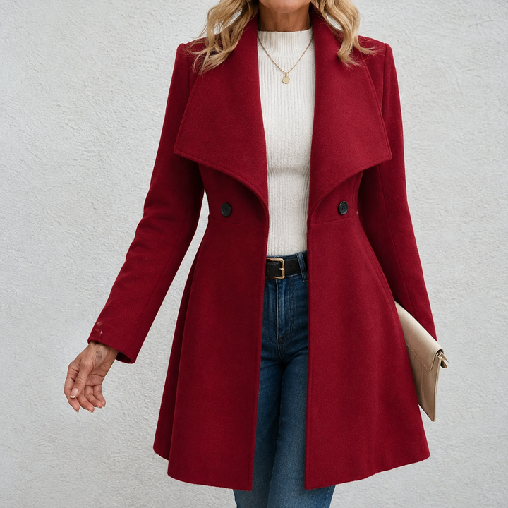 Cappotto Svasato a Doppiopetto
