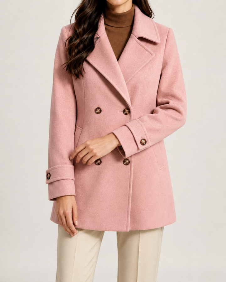Cappotto Corto a Doppiopetto
