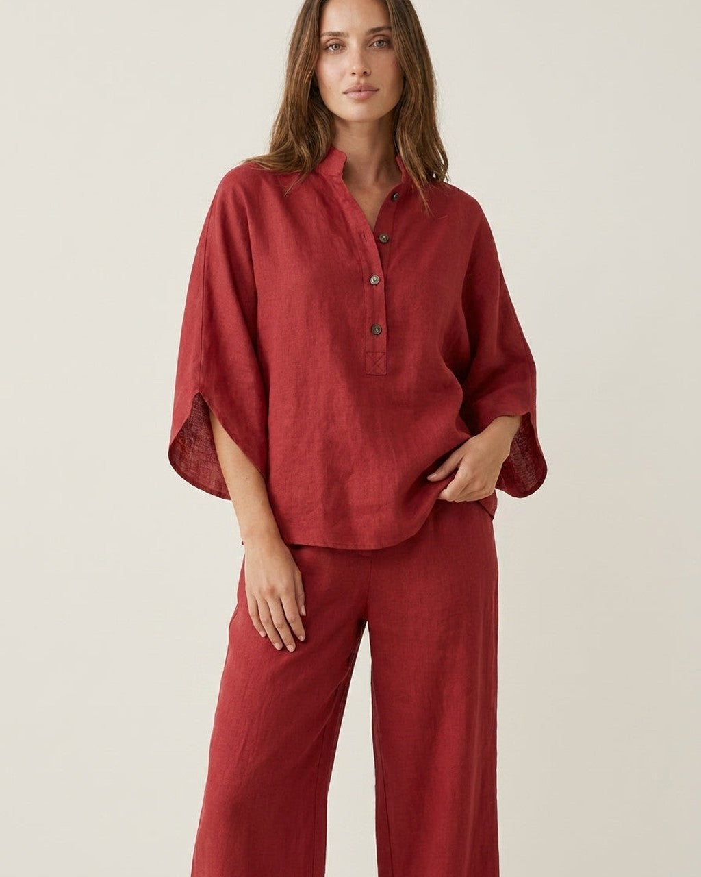 Completo Fluido con Pantalone Ampio