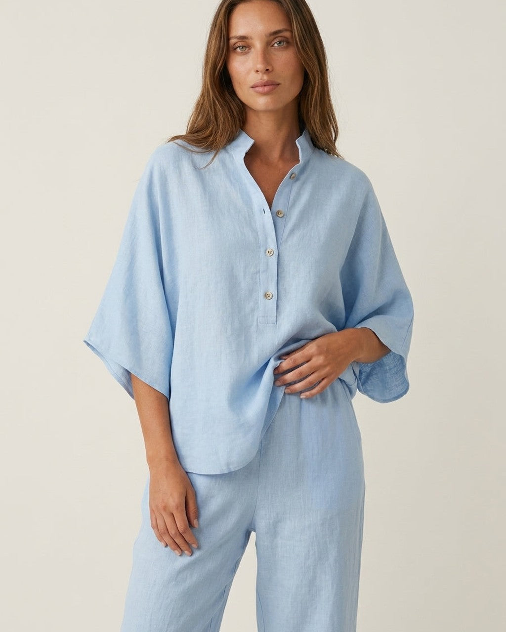 Completo Fluido con Pantalone Ampio