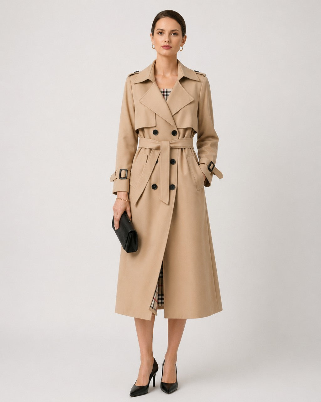 Trench Classico a Doppiopetto